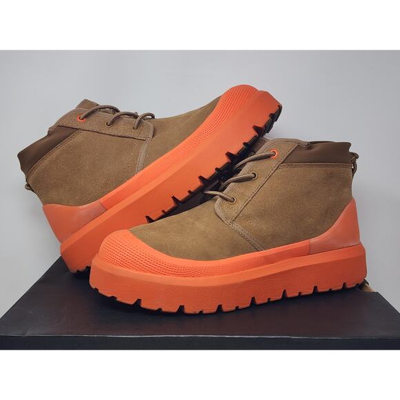 UGG Neumel Weather Hybrid CHESTNUT ORANGE 1143991-CTON Size 9 WORN - Picture 1 of 8